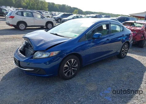 2013 Honda Civic Ex from USA, damaged, VIN 19XFB2F89DE082496